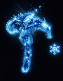 Frozen Krampus Scythe