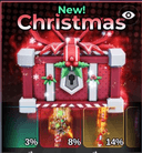 5x Christmas Crate