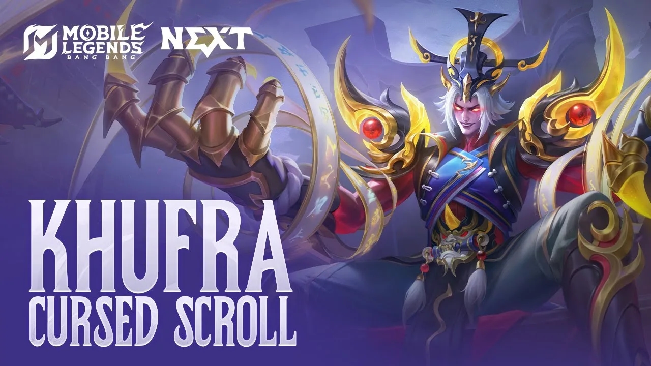 Project NEXT 2025 Hadirkan Skin Baru Gratis Khufra "Cursed Scroll" di Mobile Legends