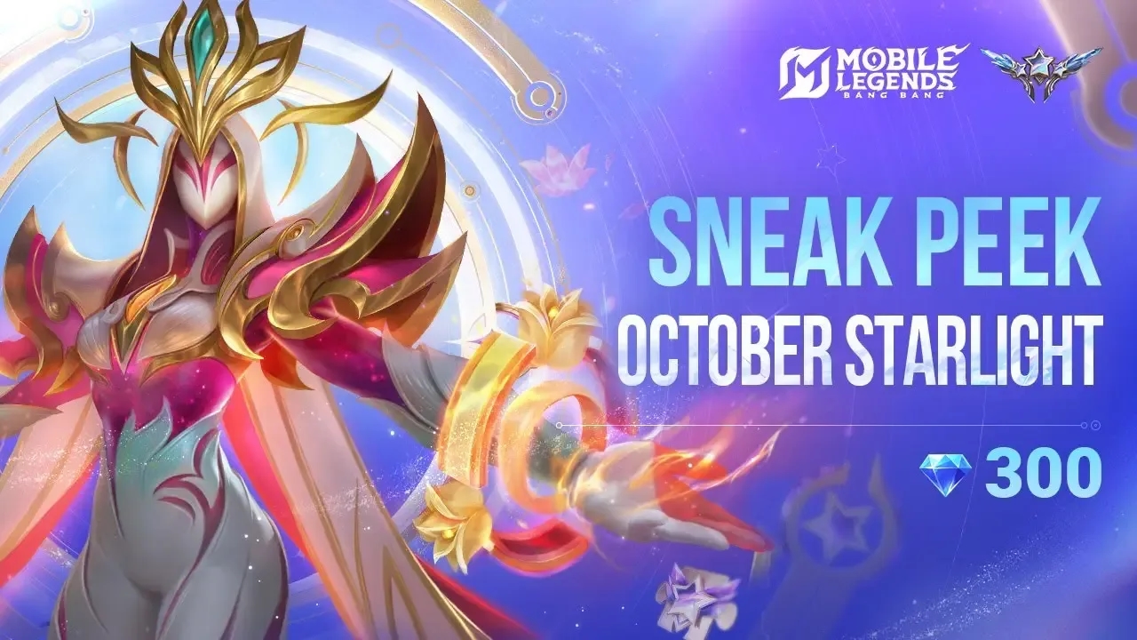 Mobile Legends October 2025 Starlight Skin: Yve "Flame Lotus" Revealed