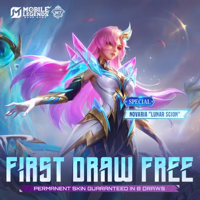 Skin Baru Novaria “Lunar Scion” Resmi Hadir di M7! Ini Cara Dapatkannya dengan Mudah