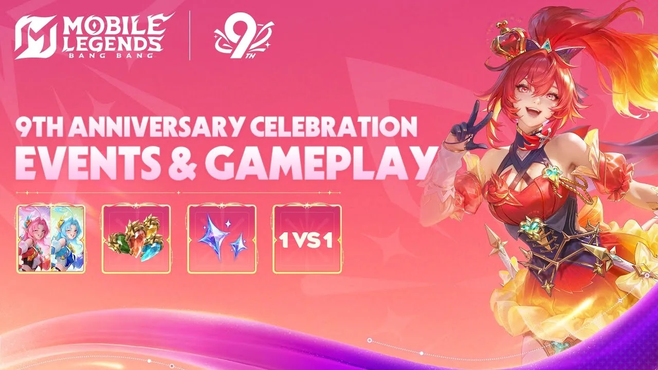 Mobile Legends 9th Anniversary: Skin Gratis Fanny P.ACE, Mode Baru, dan Banyak Hadiah Eksklusif!