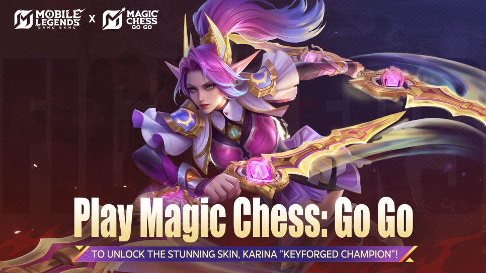 Event Kolaborasi MLBB x MCGG: Cara Dapat Skin Karina "Keyforged Champion" Gratis!