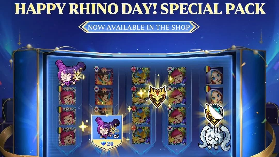 Happy Rhino Day MLBB Resmi Hadir! Paket Efek Interaktif Cuma 20 Diamond, Wajib Punya Sebelum Kehabisan