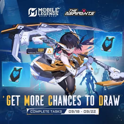Event The Aspirants Unite MLBB September 2026: Gratis Pass dan Skin Ruby serta Angela