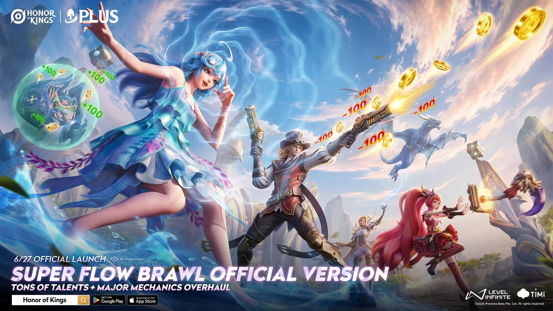 Super Flow Brawl Honor of Kings Resmi Rilis! Mode Baru Paling Seru dengan Event Acak, Talent OP, dan Hadiah CDK Gratis