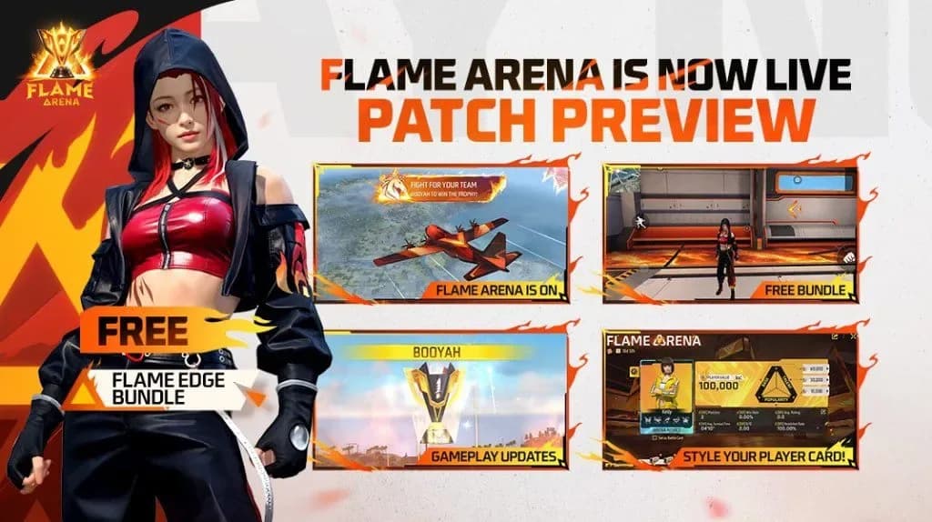 Free Fire OB51 Hadir 29 Oktober 2025! Hadirkan Flame Arena, Karakter Nero, Senjata Baru Winchester, dan Banyak Fitur Seru Lainnya