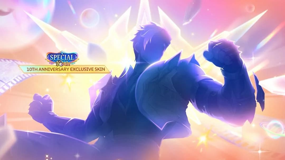MLBB 10th Anniversary: Skin Eksklusif Baru Hadir 18 September, Siapa Hero Misteriusnya?