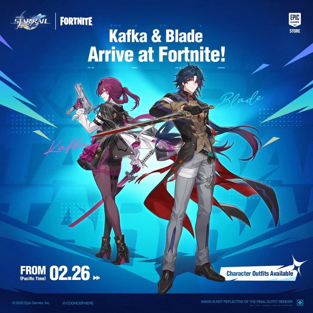Kolaborasi Honkai: Star Rail x Fortnite Segera Berakhir! Ini Cara Dapat Outfit Blade Sebelum Terlambat