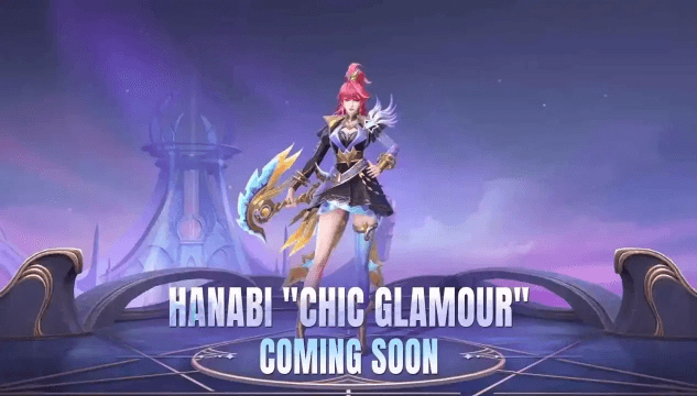🎯💖 Skin Elegan Hanabi Hadir! Segera Top Up & Jadi yang Pertama Punya "Chic Glamour"!