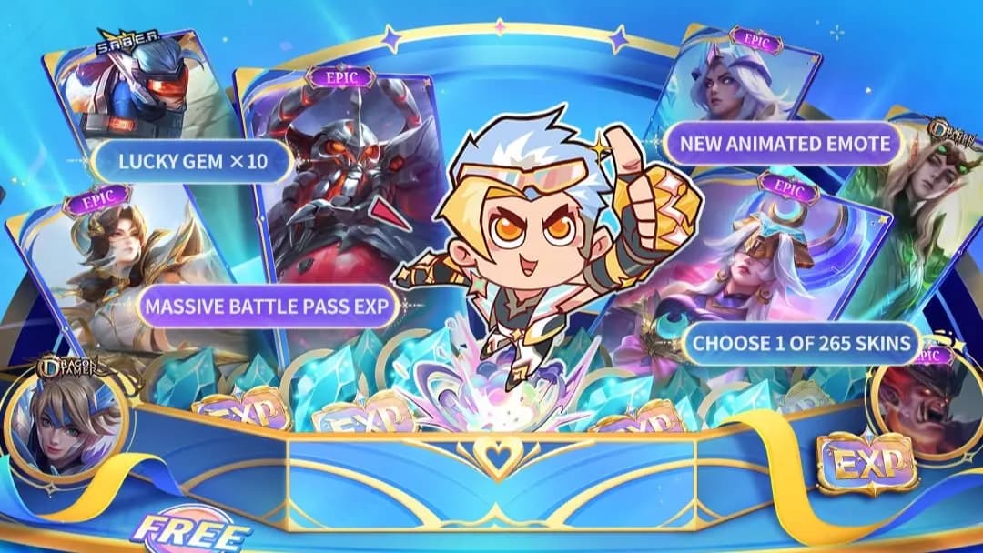 Anniversary Gala Weekend MLBB: Kesempatan Dapat Skin Gratis, Pilih dari 265 Skin!