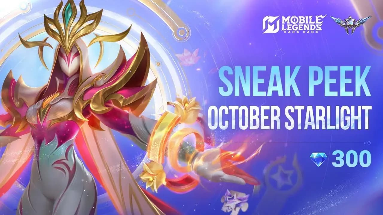 Mobile Legends October 2025 Starlight Skin: Yve "Flame Lotus" Revealed