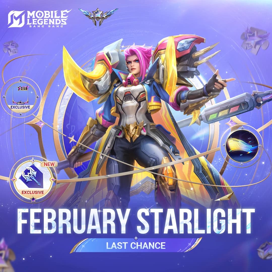 StarLight Februari MLBB Segera Berakhir! Dapatkan Hilda “Guardian Battalion” Mulai 300 Diamond