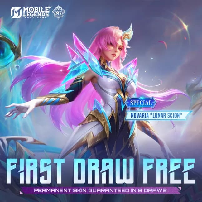 Skin Baru Novaria “Lunar Scion” Resmi Hadir di M7! Ini Cara Dapatkannya dengan Mudah