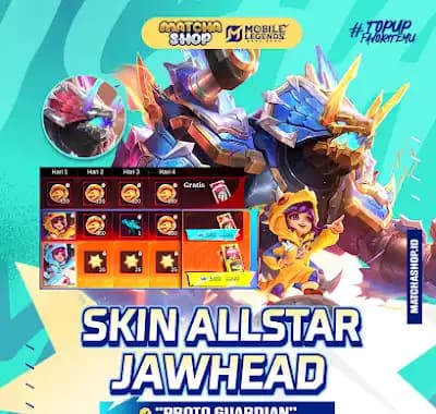 Skin Allstar Terbaru! Jawhead “Proto Guardian” Bisa Didapatkan Hanya Dengan 300 Diamonds