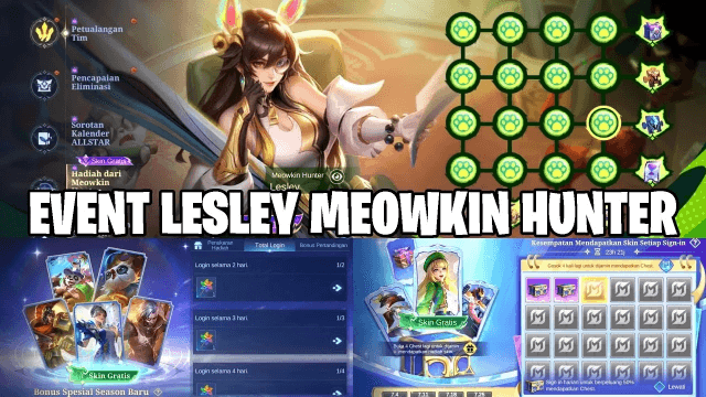 MEOWKIN ALERT! Skin Lesley Terbaru Bikin Musuh K.O. – Buruan Top Up di Matcha Shop!