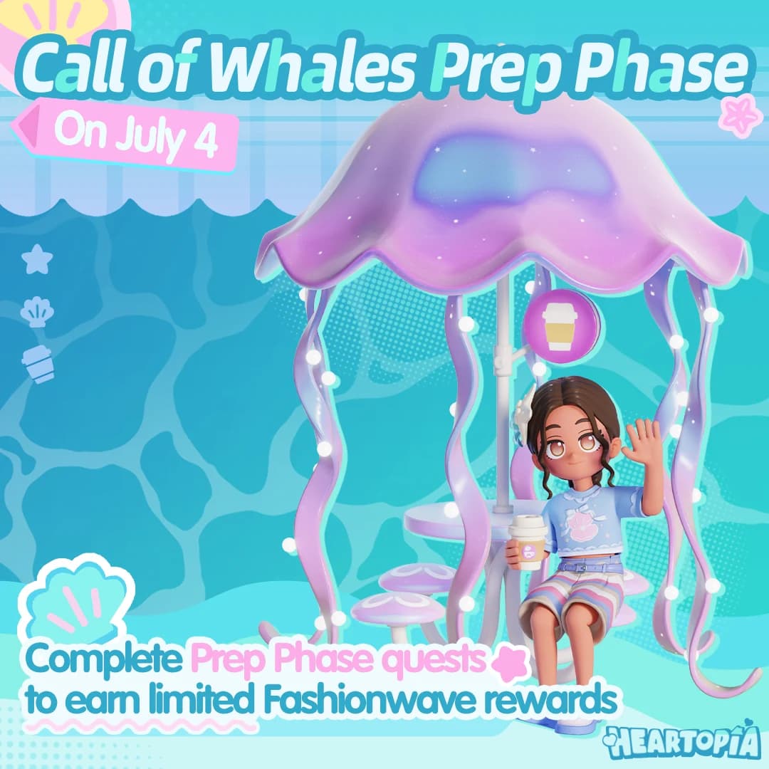 Call of Whales Heartopia Resmi Dimulai! Event Bawah Laut Penuh Hadiah Gratis Wajib Kamu Ikuti
