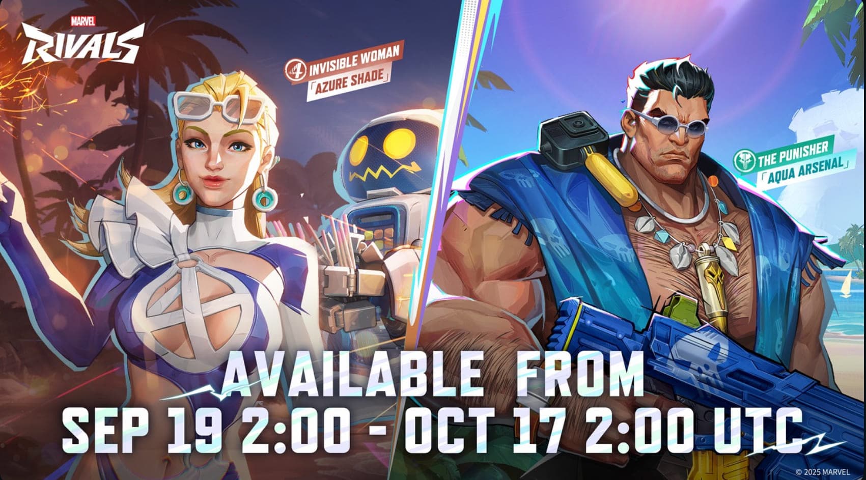 Event Marvel Rivals Terbaru! Skin Invisible Woman & The Punisher Edisi Terbatas