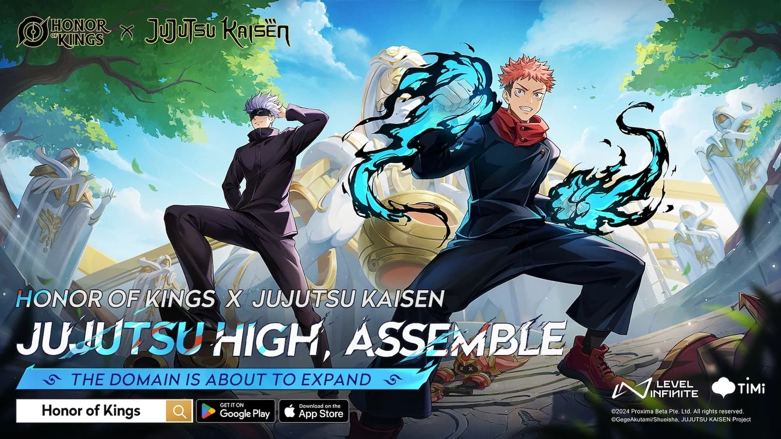 Event Kolaborasi Honor of Kings x Jujutsu Kaisen September 2025: Skin Gratis, Outfit Flowborn, dan Banyak Lagi!