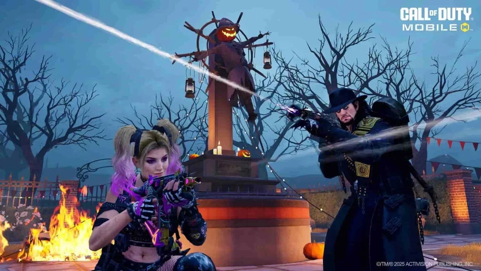 Call of Duty: Mobile × WWE Hadirkan Undertaker dan Alexa Bliss dalam Update Halloween Season 9