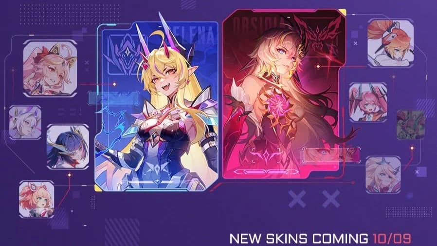 The Aspirants MLBB Hadirkan Skin Obsidia Imperatrix Arashi dan Selena Silverbolt Raiko