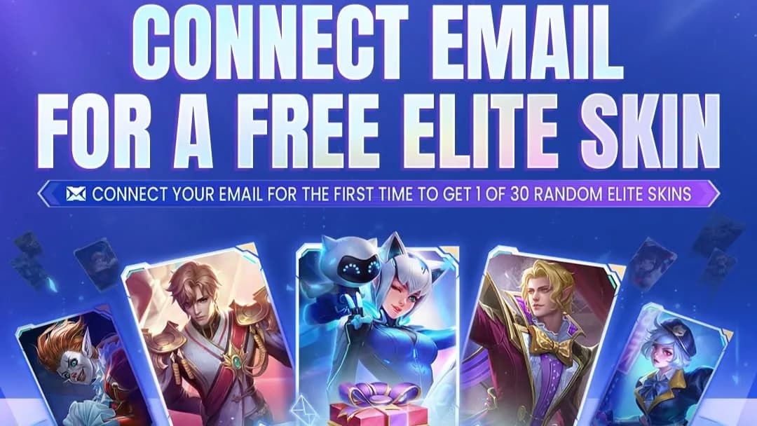 Gratis Skin Elite MLBB! Hubungkan Email Akun dan Dapatkan Random Elite Skin Pack