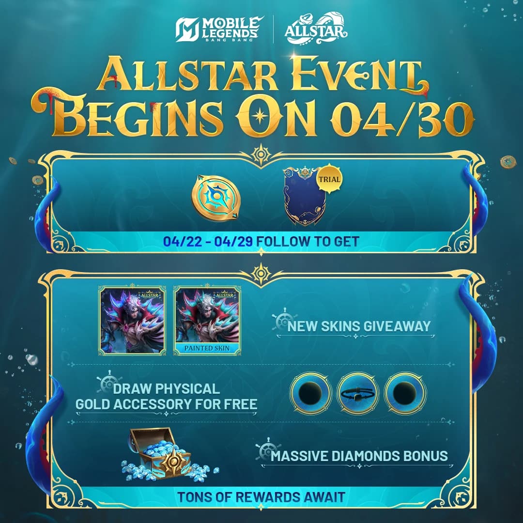 ALLSTAR MLBB 2026 Dimulai! Kesempatan Dapat Diamond & Emas Asli, Jangan Sampai Ketinggalan