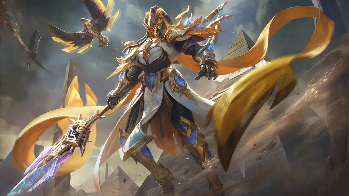 Skin Epic Alpha "Edict of the Sands" Resmi Hadir! Dapatkan dengan Diskon Besar di Event Epic Treasure Rush MLBB