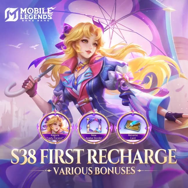 Mobile Legends Season 38: Event First Recharge Hadir dengan Hadiah Eksklusif!