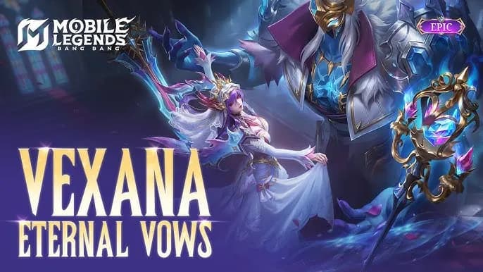Vexana “Eternal Vows” Segera Hadir! Intip Skin Epic Terbaru MLBB dengan Efek Visual Memukau