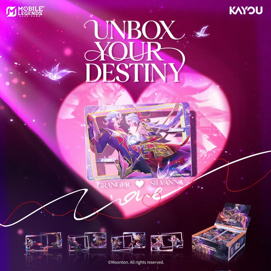Heartbeat Alert MLBB! Koleksi “Hand of Destiny” Collectible Cards Bikin Momen Romantis Makin Berkesan
