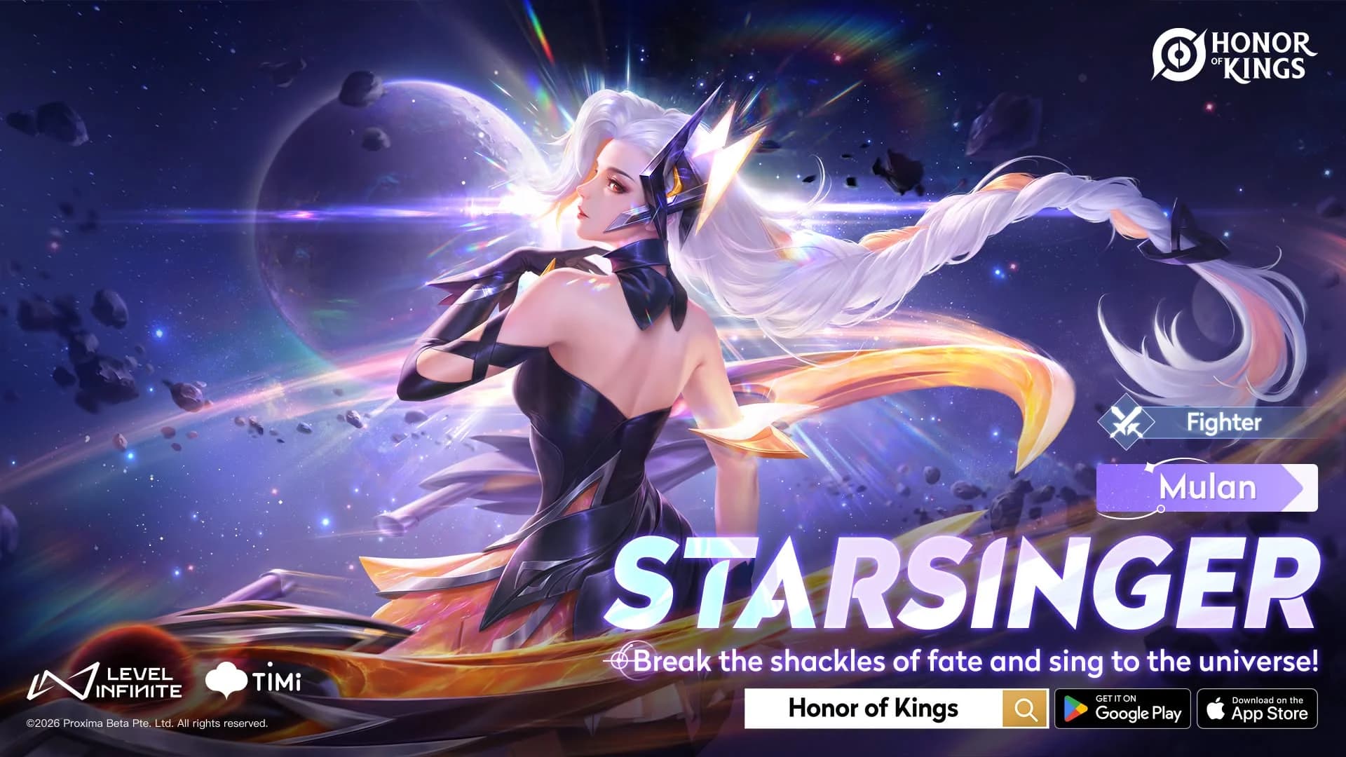 Skin Mulan Starsinger Resmi Kembali di Honor of Kings! Skin Limited Favorit Hadir Lagi Mulai 4 Agustus