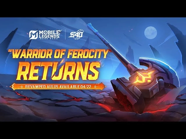 Revamp Aulus MLBB Resmi Hadir 22 April! Warrior of Ferocity Siap Kembali Menggila