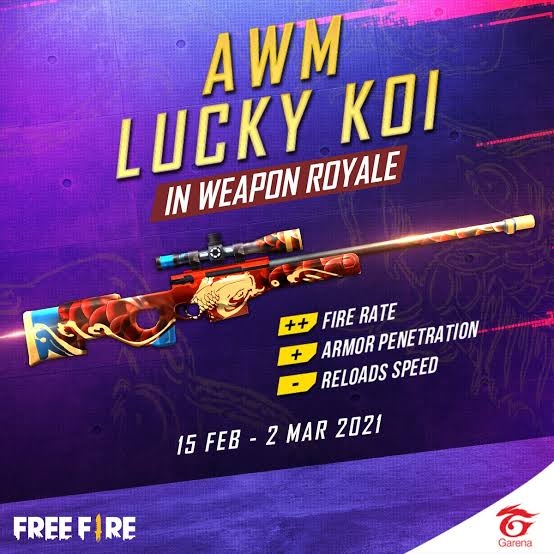 Skin AWM Free Fire Terbaik dan Paling Dicari, Wajib Koleksi untuk Jadi Sniper Nomor 1!